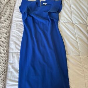Calvin Klein Elegant Blue Dress